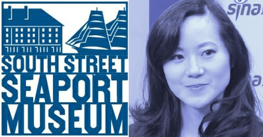 angela chao at south street  seaport museum
